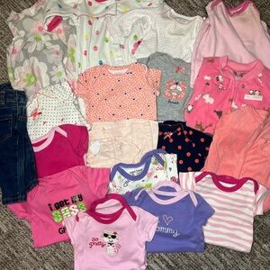 Mixed brand bundle baby girls 0-3 months